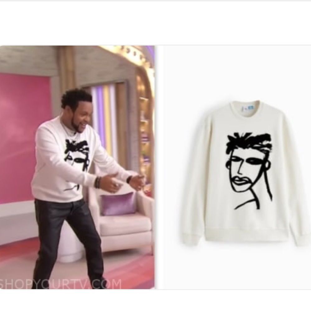 Zara Oscar Marine Special Edition cream unisex sweatshirt